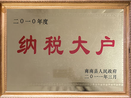 Major Tax-Contributing Enterprise